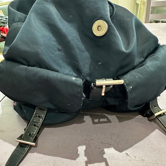 Navy Nylon Backpack - Picture 12 of 16